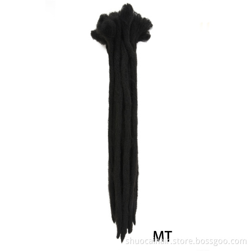 Factory wholesale Dreadlocks Synthetic Braid Hair Extension Crochet Braids Popular Handmade dread locs braiding for women